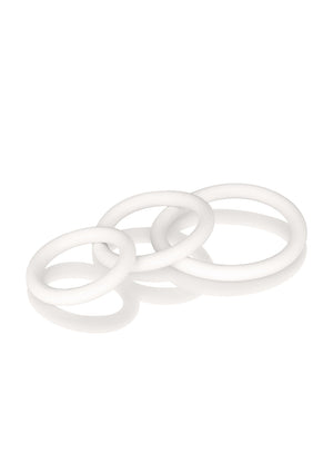 Performance masculine CalExotics Rubber Ring 3 Piece Set