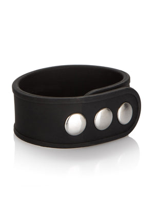 Performance masculine CalExotics Silicone 3-Snap Erection Ring