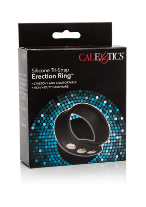 Performance masculine CalExotics Silicone 3-Snap Erection Ring