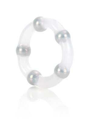 Performance masculine CalExotics Metallic Bead Ring