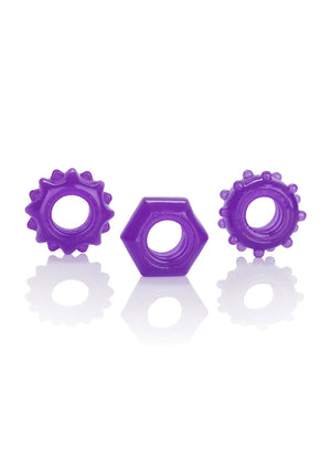 Performance masculine CalExotics Reversible Ring Set