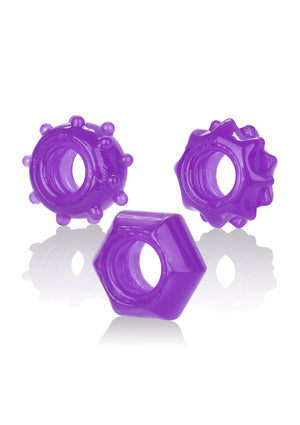 Performance masculine CalExotics Reversible Ring Set