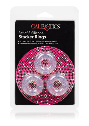 Performance masculine CalExotics 3 Stacker Rings