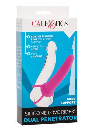 Gode-ceinture CalExotics Silicone Dual Penetrator