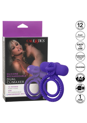 Performance masculine CalExotics Rechargeable Dual Climaxer