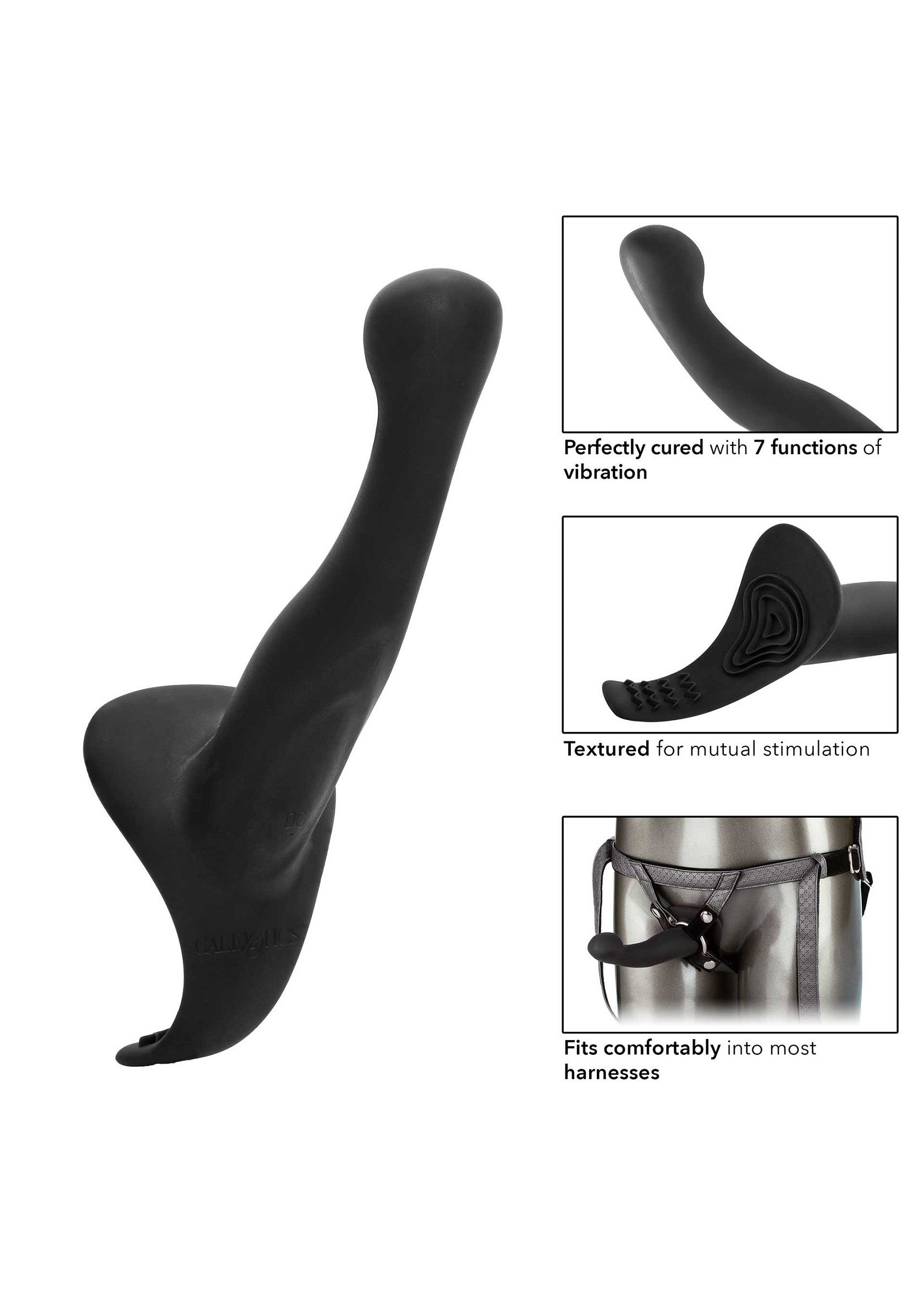 Gode-ceinture CalExotics The Royal Vibrating Set