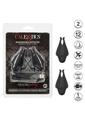 Accessoire BDSM CalExotics Rechargeable Nipplettes