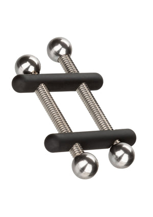 Accessoire BDSM CalExotics Crossbar Nipple Vices