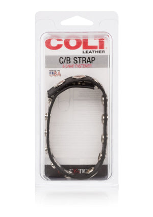 Performance masculine CalExotics COLT Leather C/B Strap 8-snap