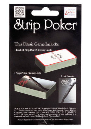 Jeu coquin CalExotics Strip Poker Games