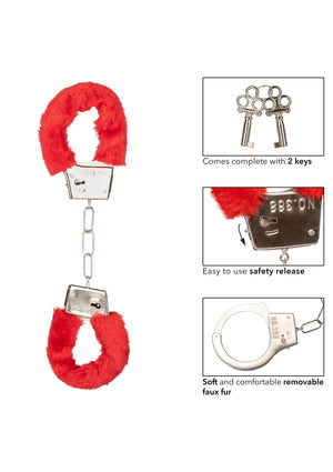Accessoire BDSM CalExotics Playful Furry Cuffs