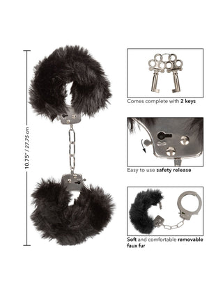 Accessoire BDSM CalExotics Ultra Fluffy Furry Cuffs