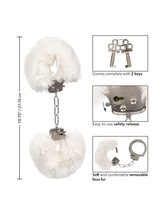 Accessoire BDSM CalExotics Ultra Fluffy Furry Cuffs