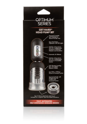 Performance masculine CalExotics Get Hard Head Pump Set