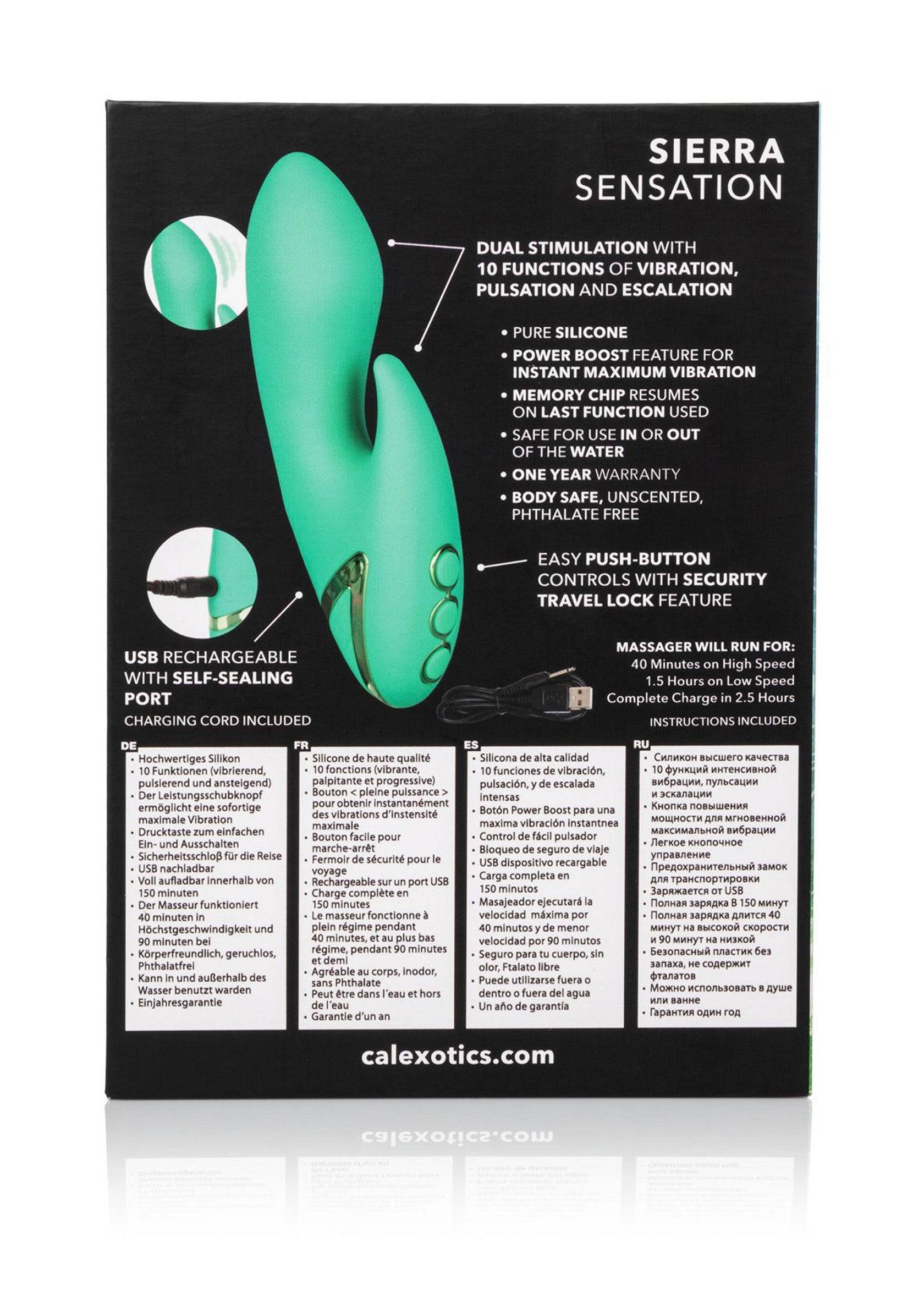Vibromasseur CalExotics Sierra Sensation