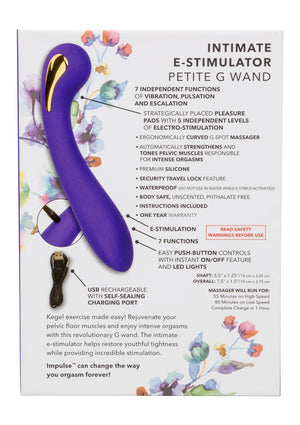 Vibromasseur CalExotics eStim Petite G Wand