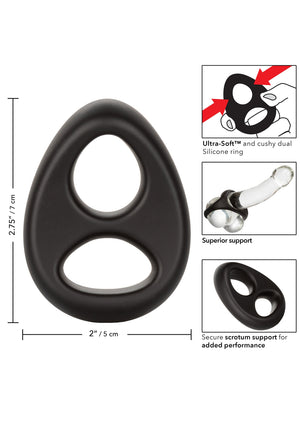 Performance masculine CalExotics Ultra Soft Dual Ring