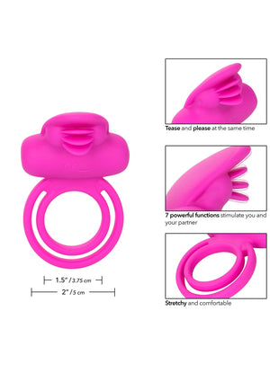Performance masculine CalExotics Dual Clit Flicker Enhancer