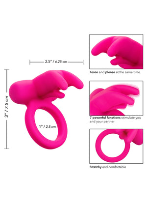 Performance masculine CalExotics Triple Clit Flicker Recharge