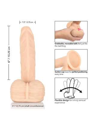 Dildo CalExotics Emperor Ballsy