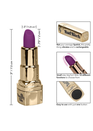 Stimulateur CalExotics Bad Bitch Lipstick Vibrator