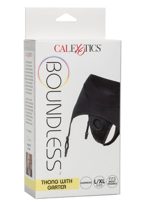 Gode-ceinture CalExotics Boundless Thong with Garter