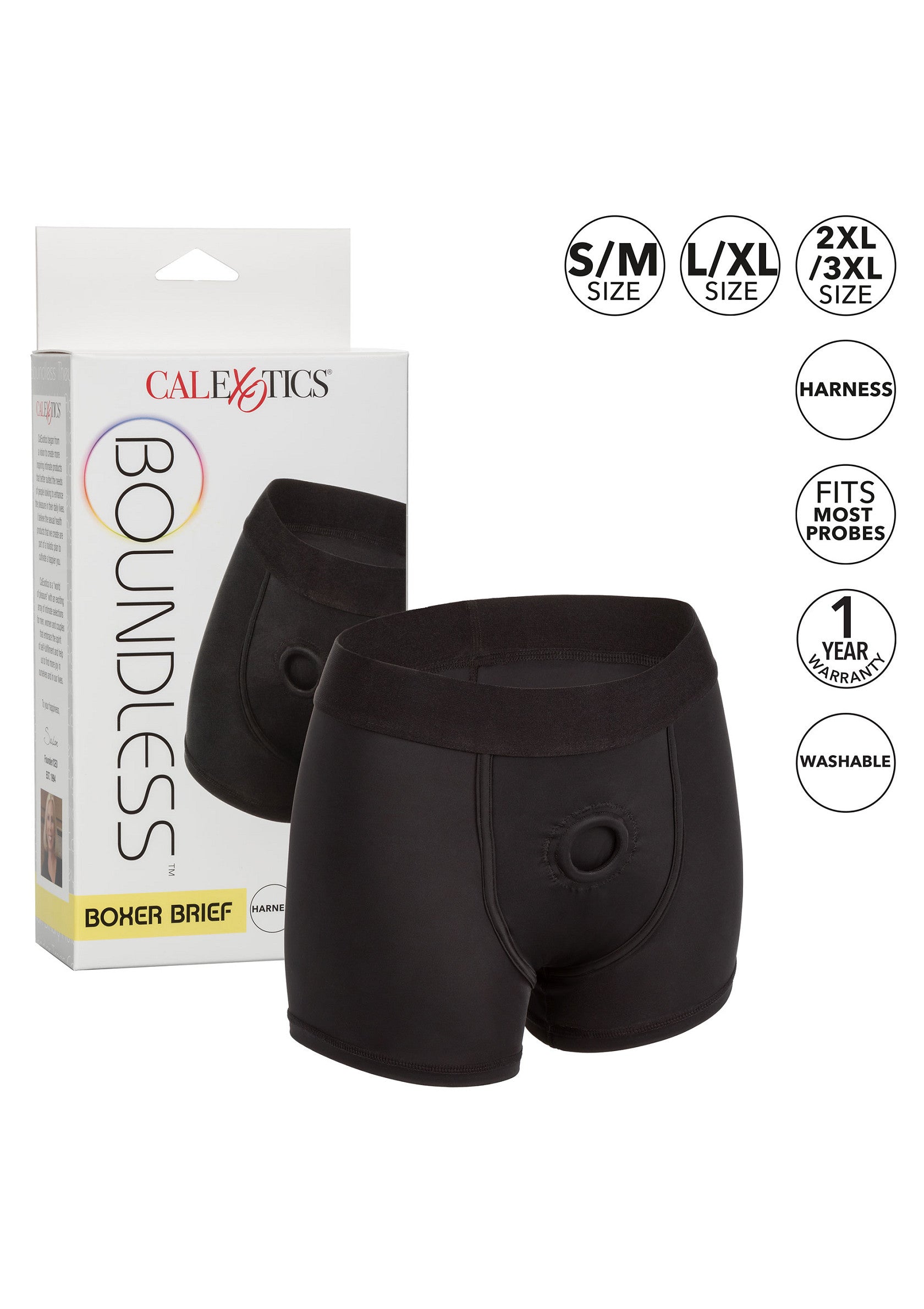 Gode-ceinture CalExotics Boundless Boxer Brief