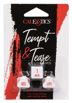 Jeu coquin CalExotics Tempt & Tease Dice