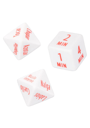 Jeu coquin CalExotics Tempt & Tease Dados - Spanish