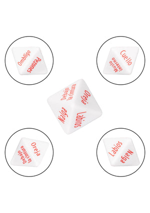 Jeu coquin CalExotics Tempt & Tease Dados - Spanish