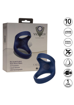 Performance masculine CalExotics Rechargeable Max Dual Ring