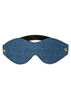 Accessoire BDSM CalExotics Ride Em Denim Eye Mask