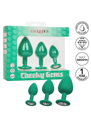 Jouet anal CalExotics Cheeky Gems 3 pcs
