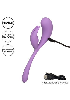 Vibromasseur CalExotics Liquid Silicone Dual Flicker