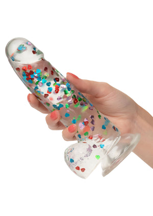 Dildo CalExotics I Love Dick Heart Filled Dong