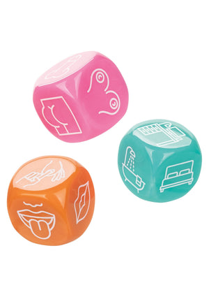 Jeu coquin CalExotics Roll With It Sex Dice Game
