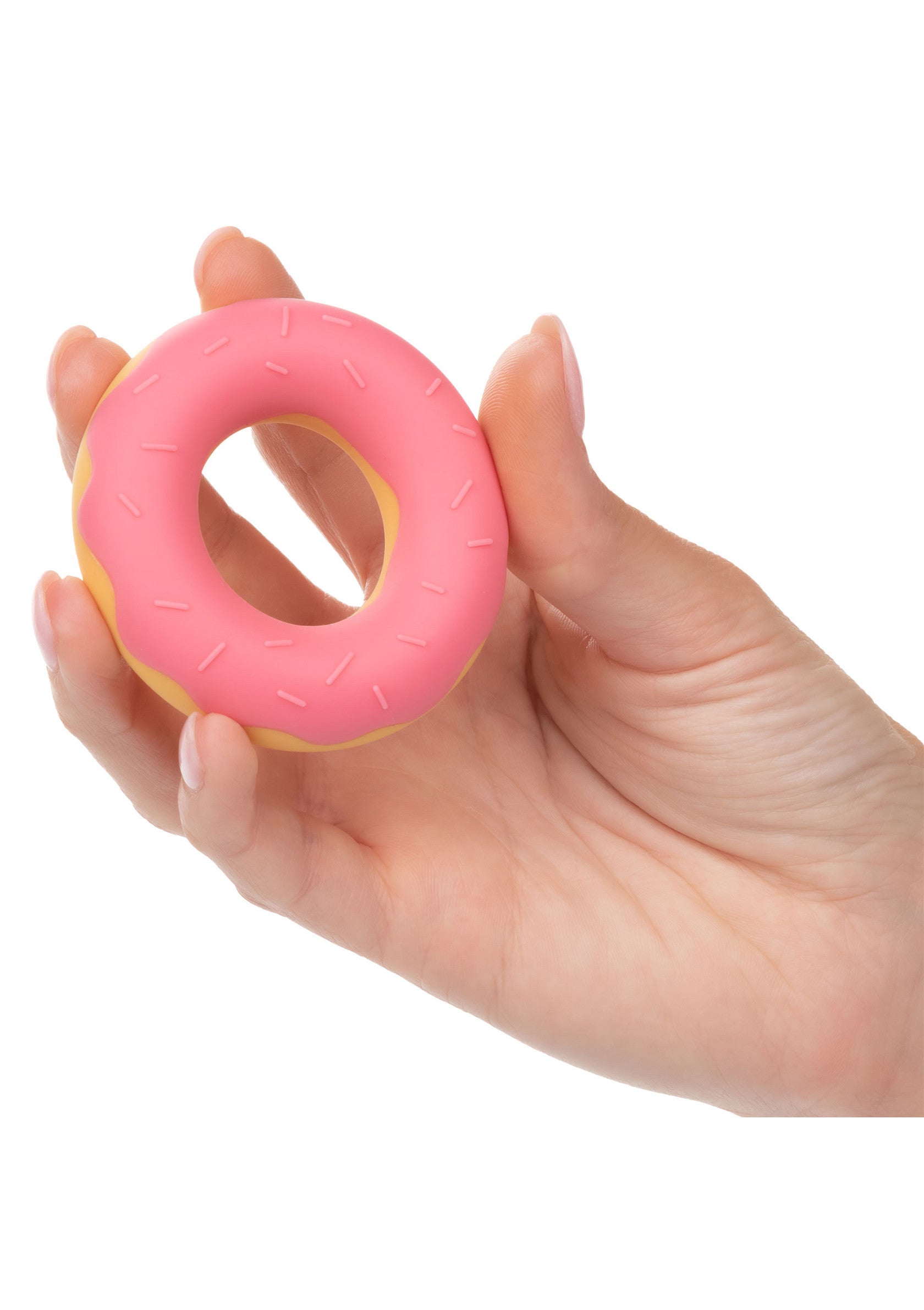 Performance masculine CalExotics Dickin Donuts Silicone CRing