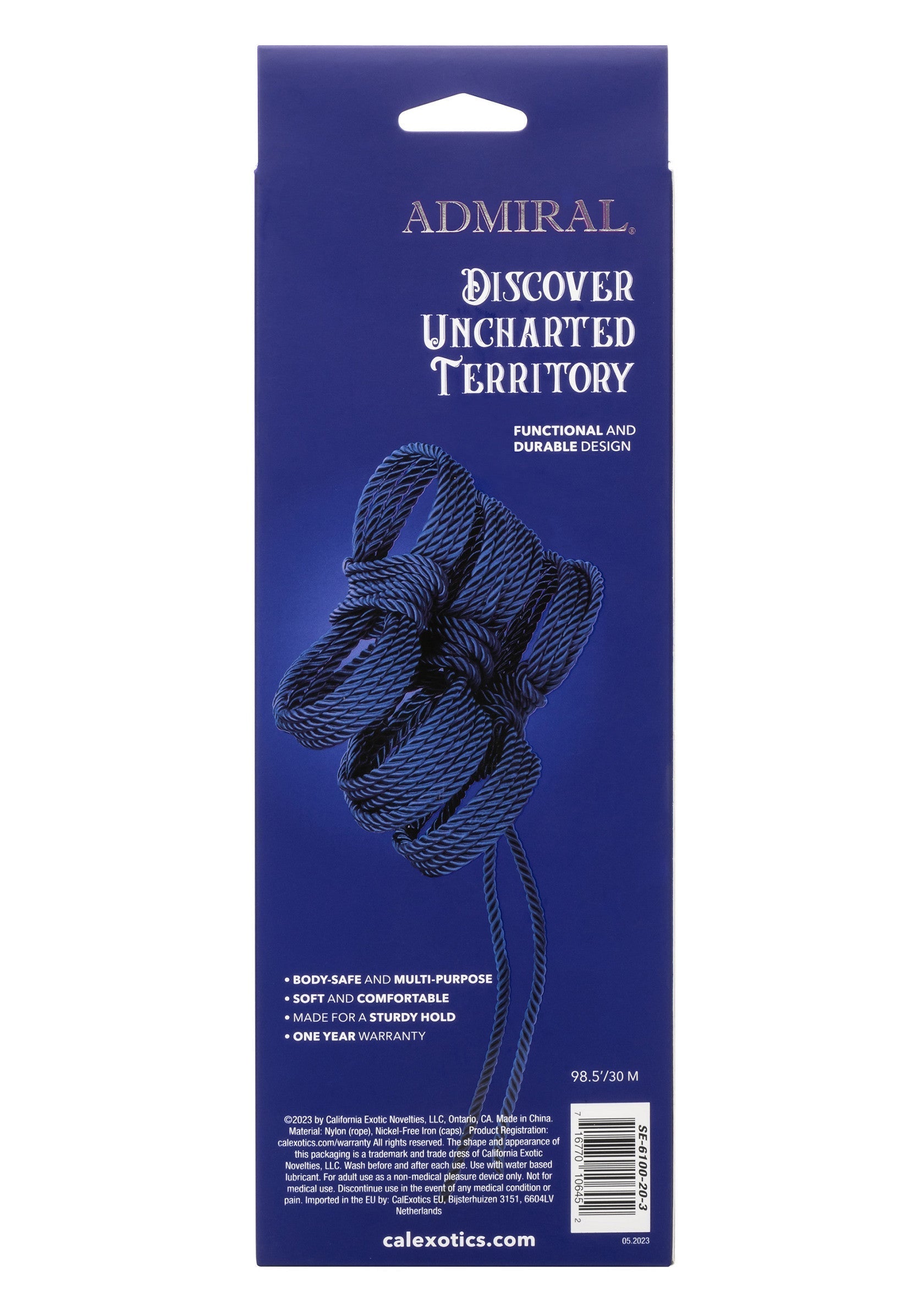 Accessoire BDSM CalExotics Admiral Rope 30 Meter