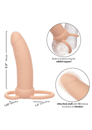 Performance masculine CalExotics Thick Dual Penetrator