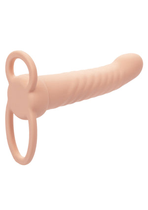 Performance masculine CalExotics Ribbed Dual Penetrator