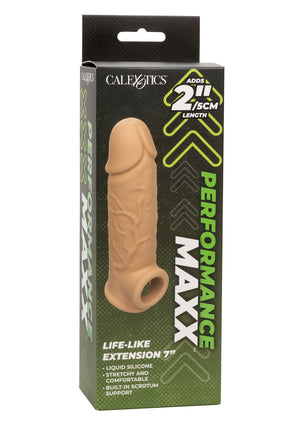Performance masculine CalExotics Life-Like Extension 7 inch