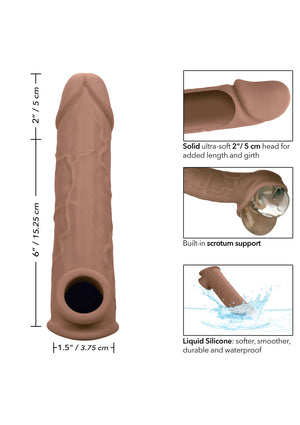 Performance masculine CalExotics Life-Like Extension 8 inch