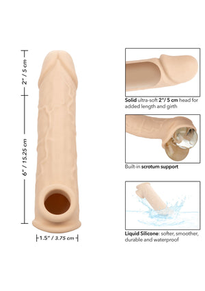 Performance masculine CalExotics Life-Like Extension 8 inch