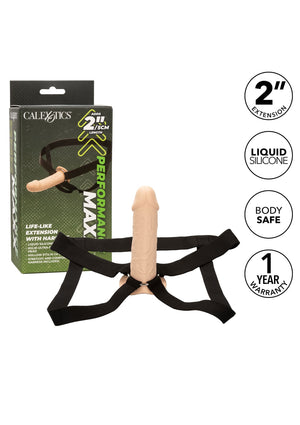 Gode-ceinture CalExotics Life-Like Extension W Harness