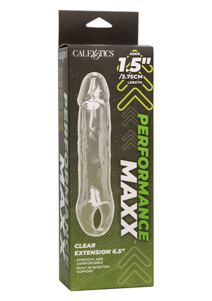 Performance masculine CalExotics Clear Extension 6.5 inch