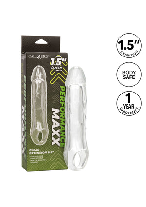 Performance masculine CalExotics Clear Extension 6.5 inch
