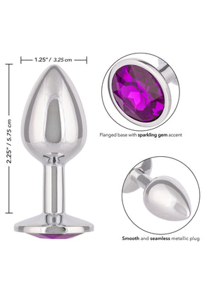 Jouet anal CalExotics Jewel Small Amethyst Plug