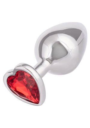 Jouet anal CalExotics Jewel Large Ruby Heart Plug