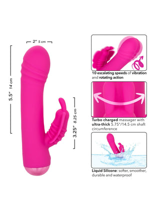 Vibromasseur CalExotics Thicc Rotating Butterfly