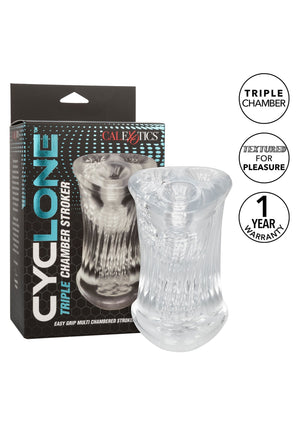 Masturbateur CalExotics Cyclone Triple Chamber Stroker